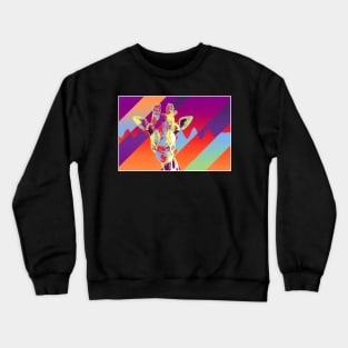 Colourful Giraffe Crewneck Sweatshirt